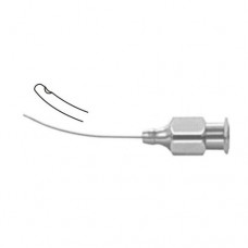 Corbin Sub Tenon's Anesthesia Cannula Smooth Rounded Tip Stainless Steel, Gauge 23